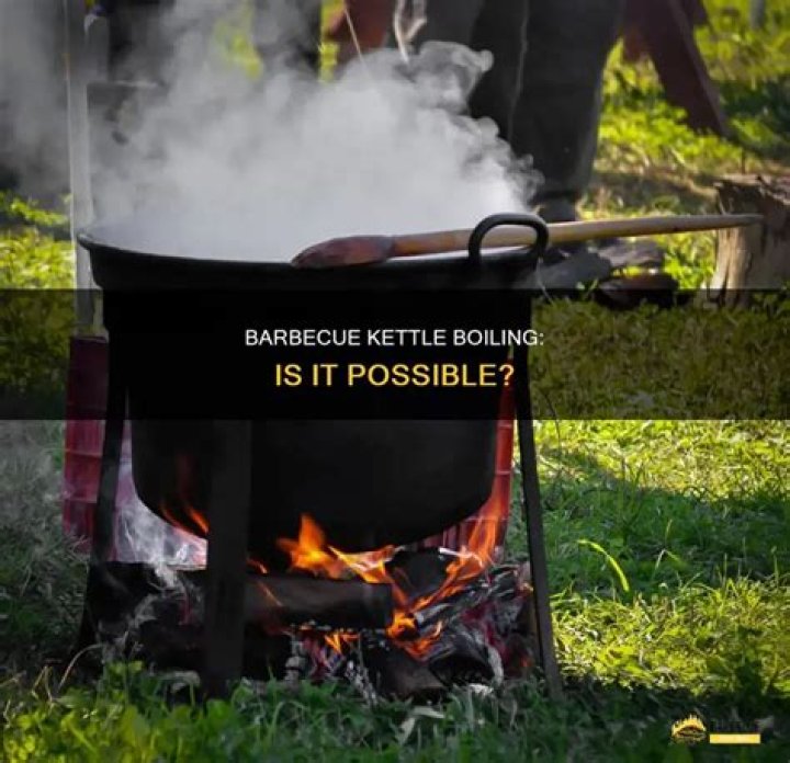Can you boil a kettle on a BBQ