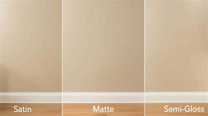 Can you use satin paint on wood