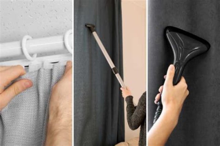 How do you wash curtains with latex backing