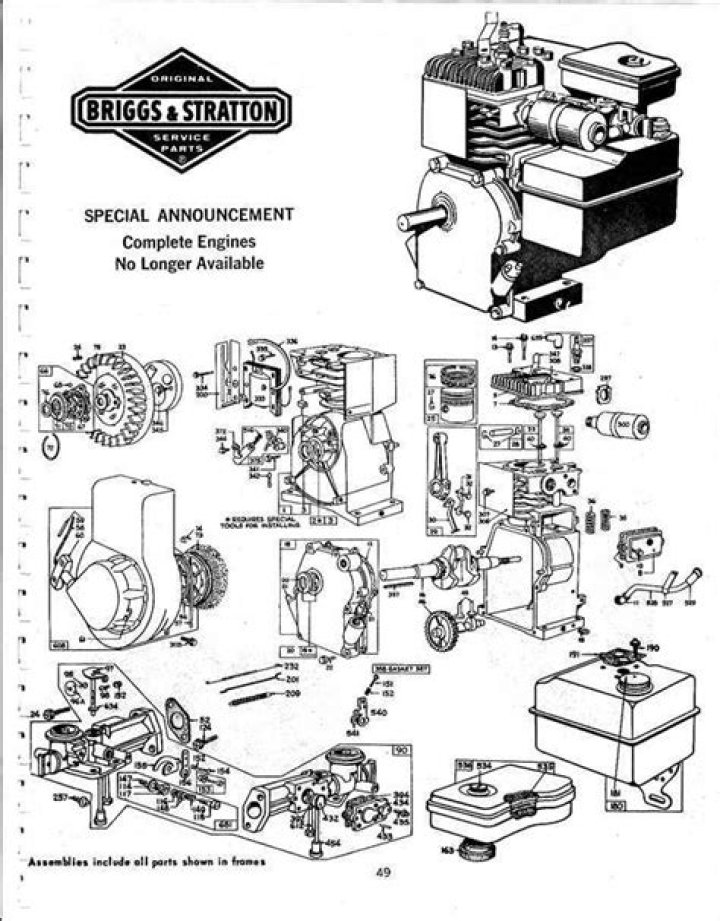 How does a Briggs and Stratton engine work