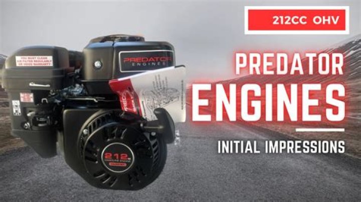 How many horsepower is a predator 212cc