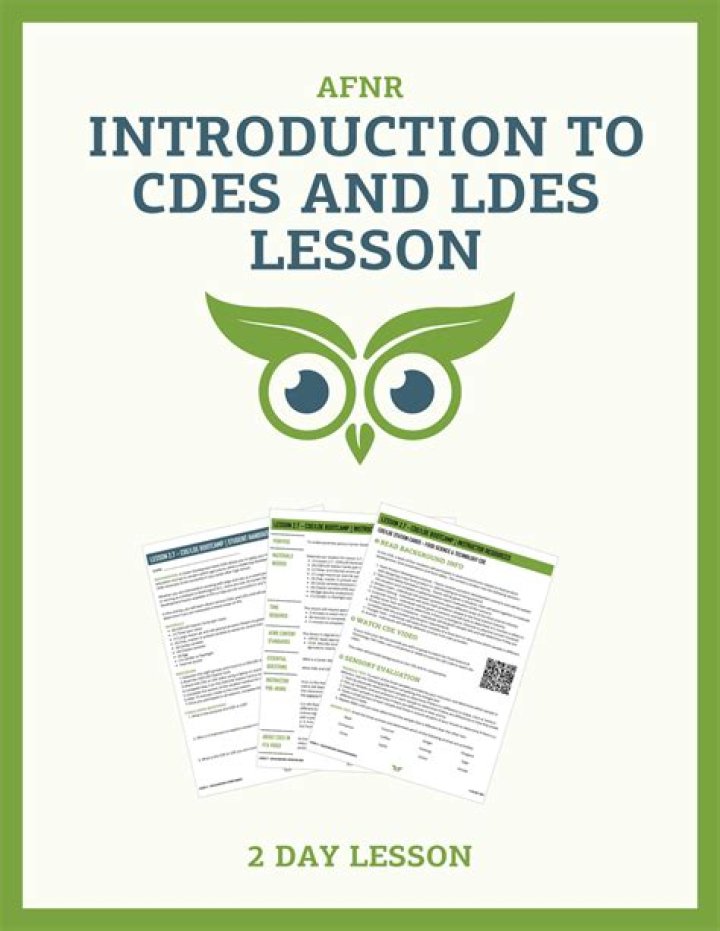 What are CDEs and LDEs