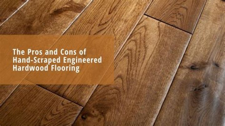 What does hand scraped flooring mean