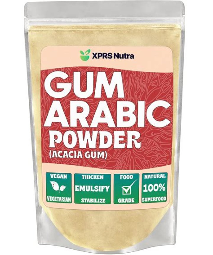 What is gum arabic powder used for