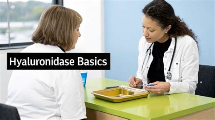 What is hyaluronidase used for