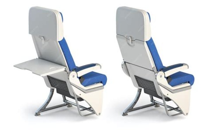 What is the size of an airplane tray table